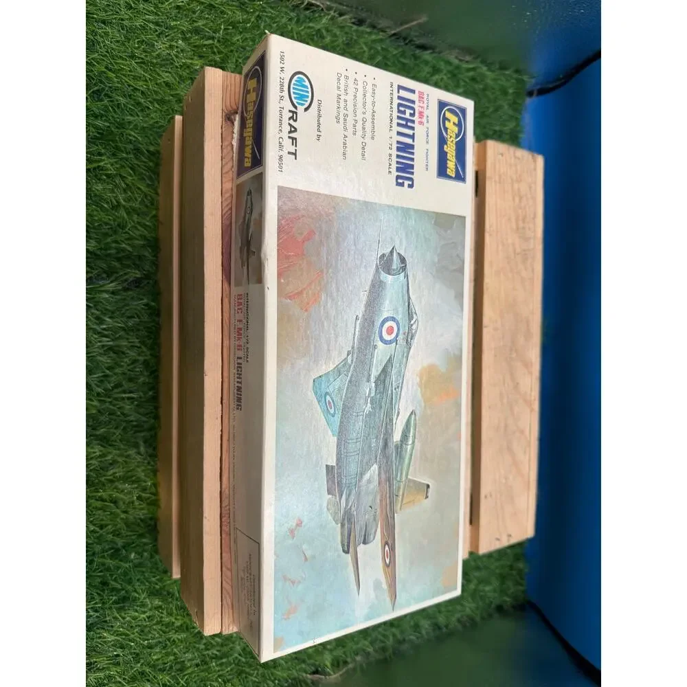 VTG Hasegawa BAC F Mk-6 Lightning JS-019 Model Kit In Box-Unbuilt